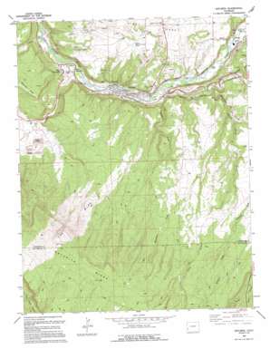 Naturita USGS topographic map 38108b5