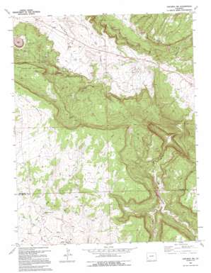 Naturita NW USGS topographic map 38108b6