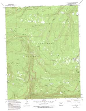 Starvation Point topo map