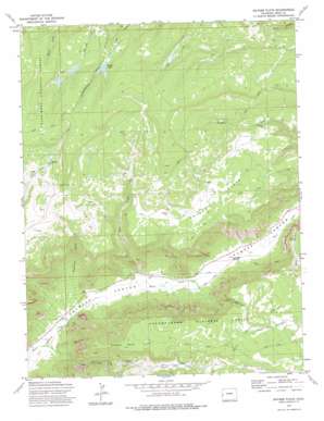 Snyder Flats topo map