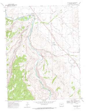 Whitewater topo map