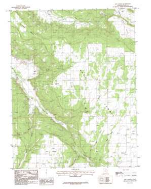 Sop Canyon USGS topographic map 38109a2