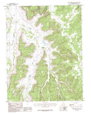 Harts Point South topo map