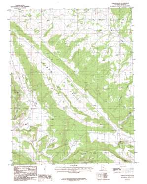 Lisbon Valley USGS topographic map 38109b2
