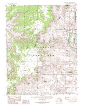 Musselman Arch USGS topographic map 38109d7