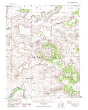 Upheaval Dome USGS topographic map 38109d8