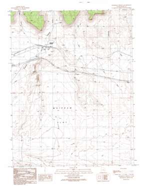 Thompson Springs USGS topographic map 38109h6