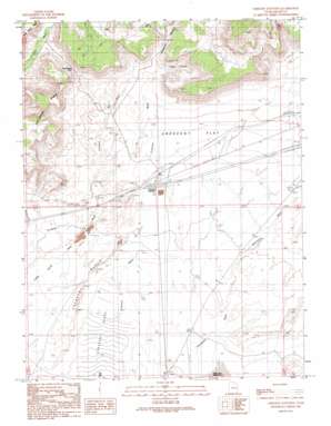 Crescent Junction USGS topographic map 38109h7