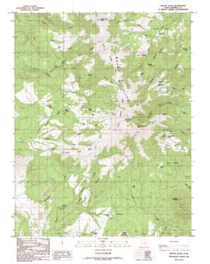 Mount Ellen USGS topographic map 38110a7