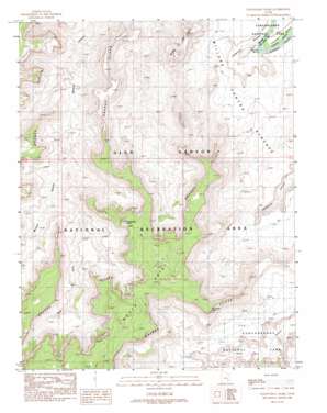 Cleopatras Chair USGS topographic map 38110c1