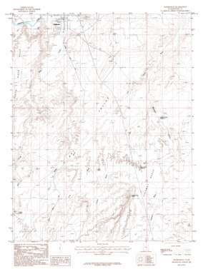 Hanksville USGS topographic map 38110c6