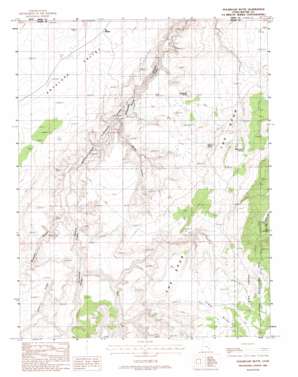 Sugarloaf Butte USGS topographic map 38110d2
