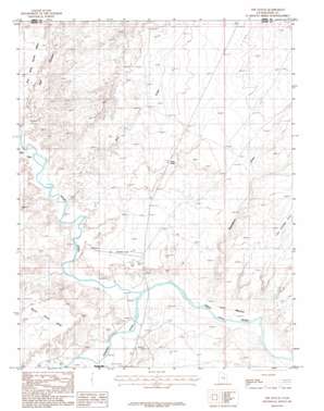 The Notch USGS topographic map 38110d6