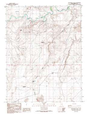 Moonshine Wash USGS topographic map 38110f2