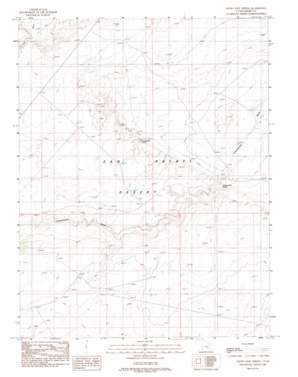 Crows Nest Spring USGS topographic map 38110f4