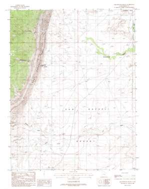 Greasewood Draw USGS topographic map 38110g4