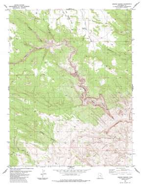 Mount Holmes USGS topographic map 38110g5