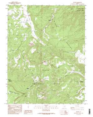 Grover USGS topographic map 38111b3