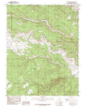 Twin Rocks USGS topographic map 38111c3