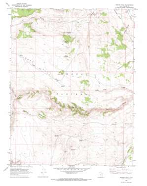 Moroni Peak USGS topographic map 38111c6