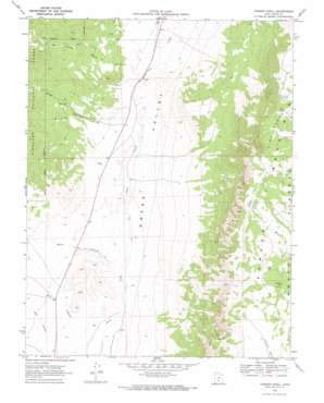 Parker Knoll topo map