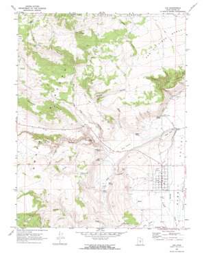 Loa USGS topographic map 38111d6