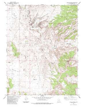Ireland Mesa USGS topographic map 38111f1