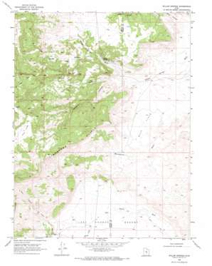 Willow Springs USGS topographic map 38111f3