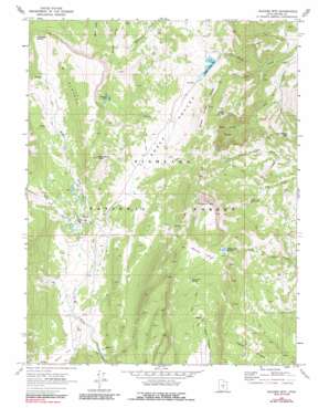 Hilgard Mountain USGS topographic map 38111f5