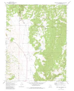 Boobe Hole Reservoir USGS topographic map 38111f7