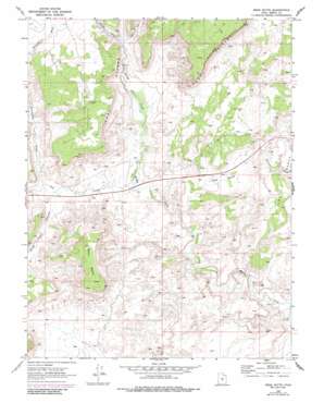 Mesa Butte USGS topographic map 38111g2