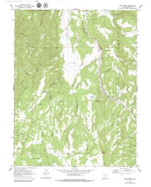 Yogo Creek USGS topographic map 38111g5