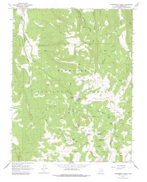 Gooseberry Creek USGS topographic map 38111g6