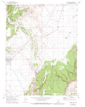 Emery East USGS topographic map 38111h2