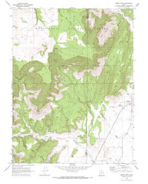 Emery West topo map