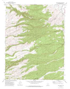 Deep Creek USGS topographic map 38112a1
