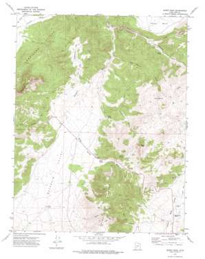 Burnt Peak USGS topographic map 38112a5
