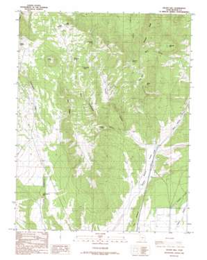 Gillies Hill topo map