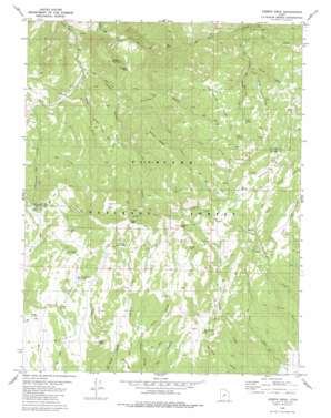 Joseph Peak USGS topographic map 38112f3