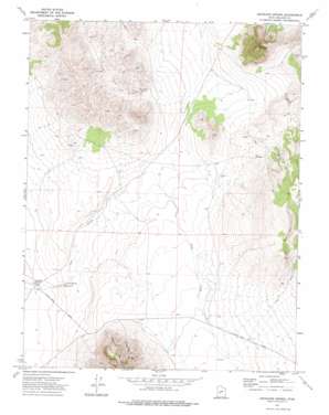 Antelope Spring USGS topographic map 38112f7