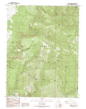 Sunset Peak USGS topographic map 38112g3