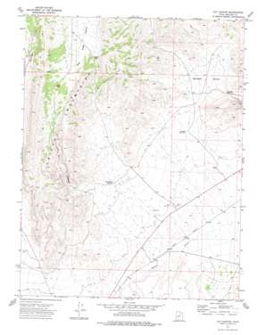 Cat Canyon USGS topographic map 38112g8