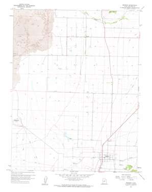 Meadow topo map