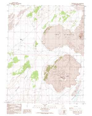Tabernacle Hill topo map