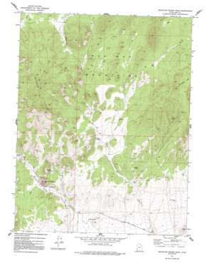Mountain Spring Peak USGS topographic map 38113a5