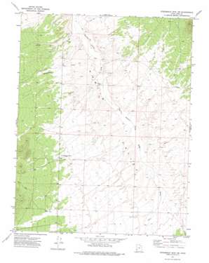Steamboat Mountain Sw topo map