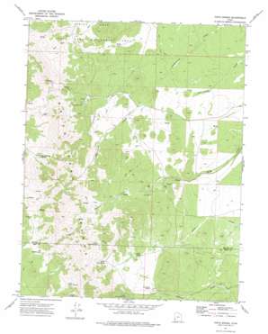 Pinto Spring USGS topographic map 38113b7