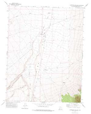 Lamerdorf Peak NW USGS topographic map 38113d6