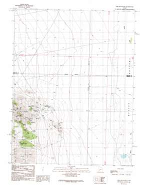 Lime Mountain USGS topographic map 38113e1