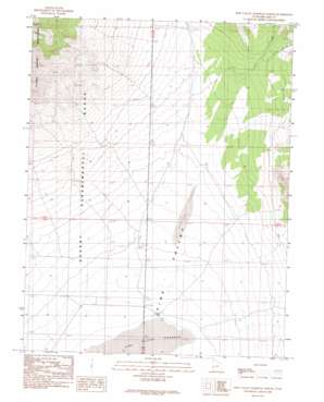 Pine Valley Hardpan North USGS topographic map 38113f6